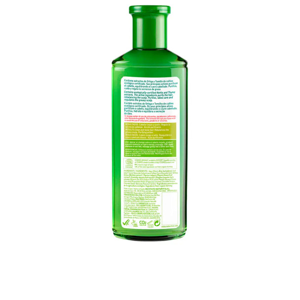 Naturvital CHAMPU BIO ECOCERT cabellos grasos Purifying shampoo