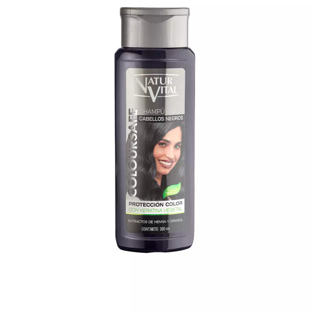 Naturvital CHAMPU COLOURSAFE negro Colorcare shampoo