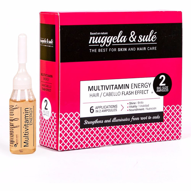 Nuggela & SulE ENERGY ampollas multivitaminas ampollas Hair repair treatment - Shiny hair treatment - Hair vitamins & supplements