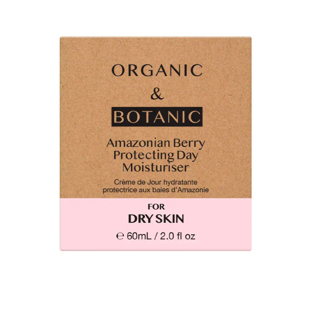 Organic & Botanic AMAZONIAN BERRY protecting day moisturiser Face moisturizer Flash effect