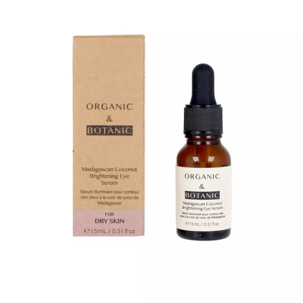 Organic & Botanic MADAGASCAN COCONUT brightening eye serum Dark circles, eye bags & under eyes cream