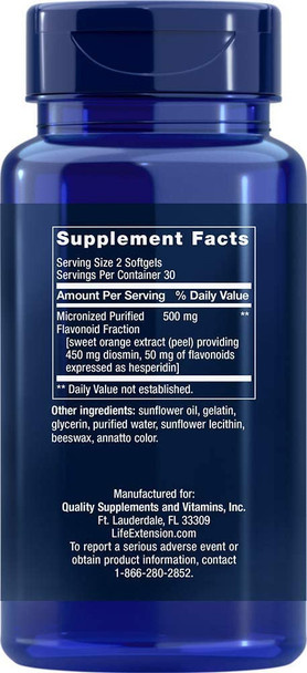 Life Extension Youthful Legs, 60 soft gels