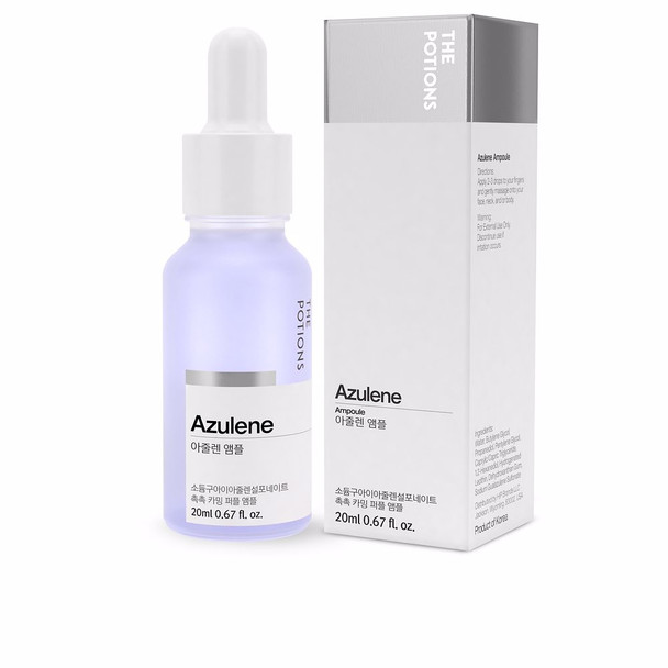 The Potions AZULENE ampoule Face moisturizer