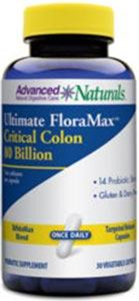 Advanced Naturals Ultimate FloraMax Critical Colon 80 Billion