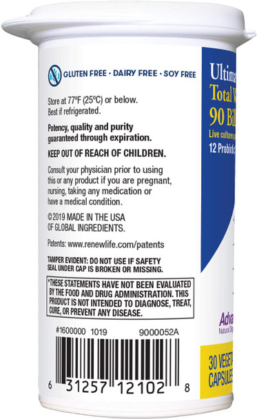 Advanced Naturals Ultimate FloraMax Total Woman Care 90 Billion