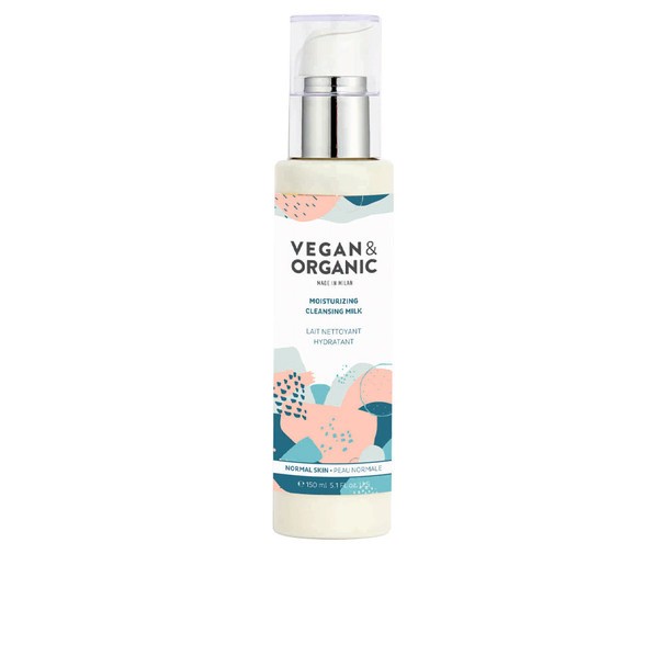 Vegan & Organic MOISTURIZING CLEANSING milk normal skin Make-up remover