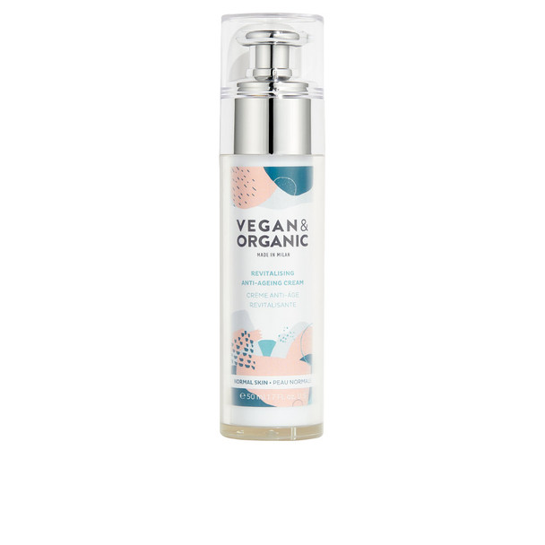 Vegan & Organic REVITALISING ANTI-AGEING cream normal skin Face moisturizer