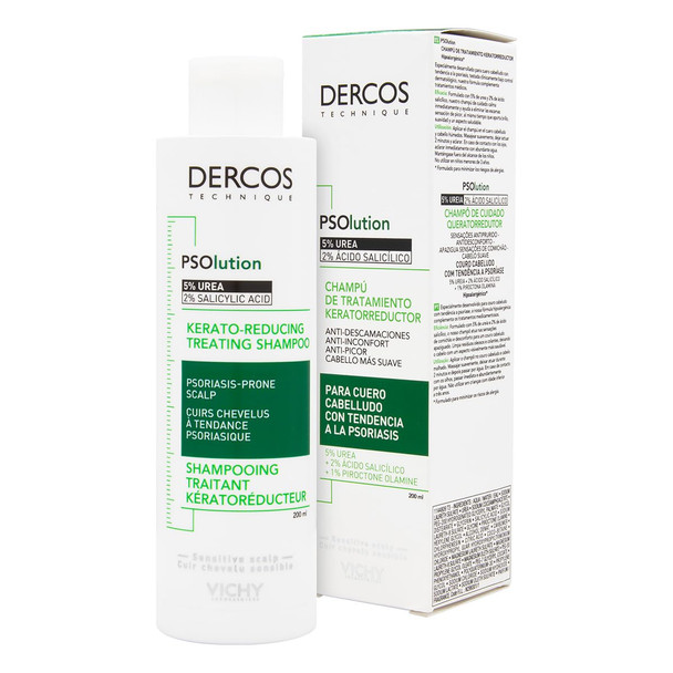 Vichy Laboratoires DERCOS psolution shampooing traitant kerato Moisturizing shampoo 200ml