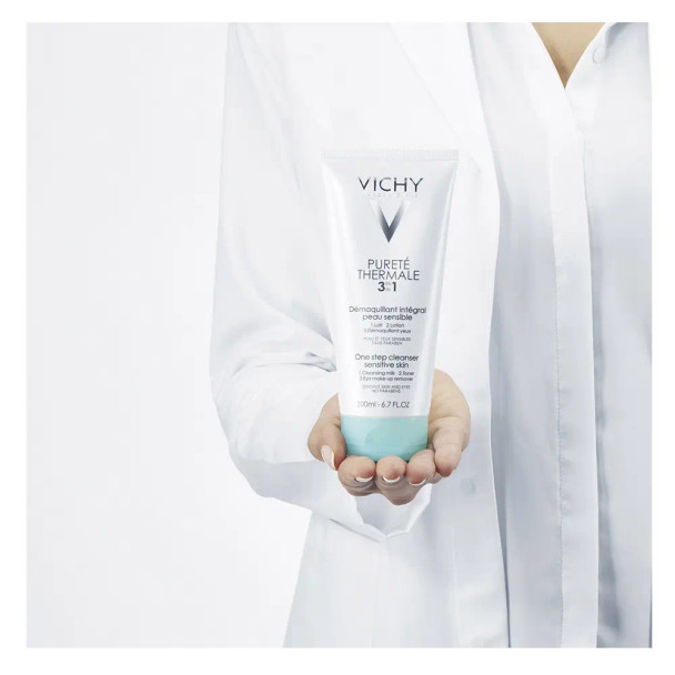 Vichy Laboratoires PURETE THERMALE 3en1 dEmaquillant integral peaux sensible Make-up remover