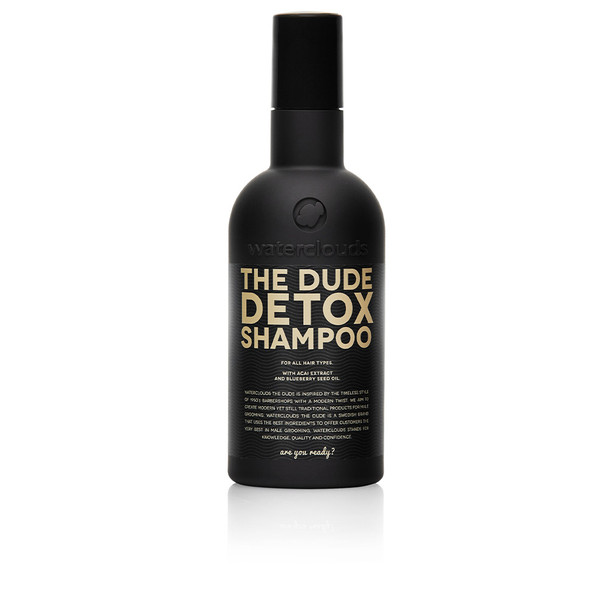 Waterclouds THE DUDE DETOX SHAMPOO for all hair types Purifying shampoo