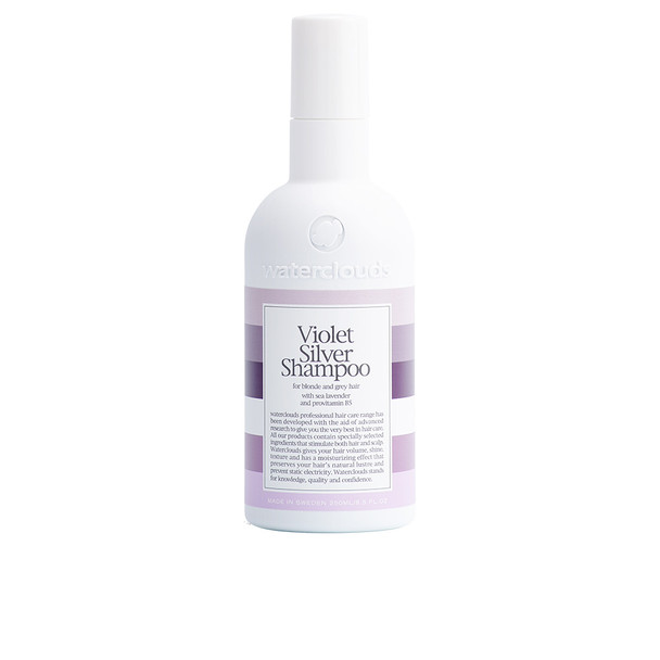 Waterclouds VIOLET SILVER SHAMPOO for blonde & grey hair Colorcare shampoo