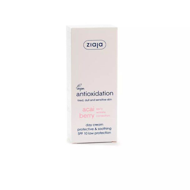 Ziaja ACAI crema facial de dIa SPF10 Face moisturizer - Antioxidant treatment cream