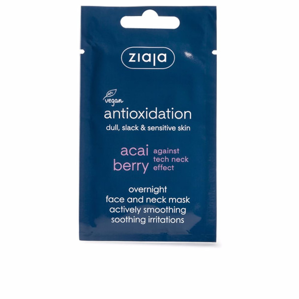 Ziaja ACAI mascarilla nocturna para rostro y cuellO Face mask