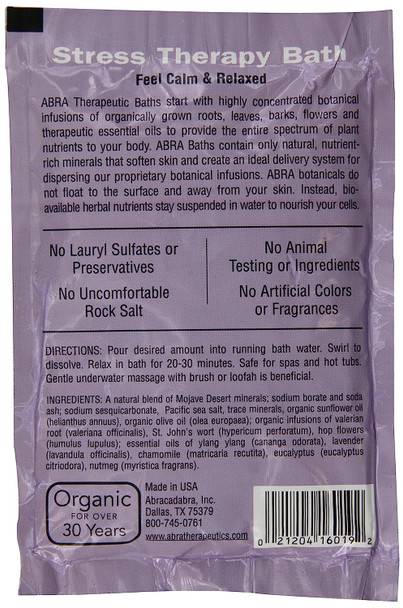 Abra Stress Therapy Bath, 3 Ounce