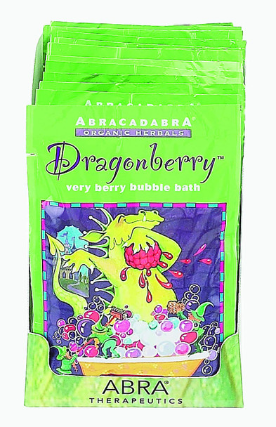 ABRACADABRA Organic Herbals Dragonberry Very Berry Children's Bubble Bath (3-pack, 2.5oz. each)