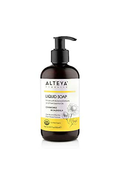 Alteya Organics Liquid Soap Chamomile & Calendula 8.5 Fl. Oz