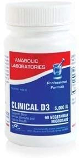 Anabolic Laboratories - Clinical D3 5,000 I.U. 60 microtabs
