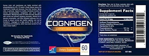 Anabolic Laboratories Cognagen 60 Capsules