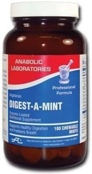 Anabolic Laboratories DIGEST-A-MINT enyzyme 100 Chewable mints