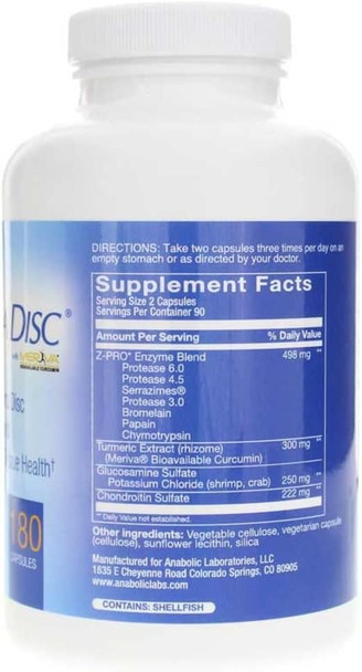 Anabolic Laboratories Nutra Disc® 180 Capsules