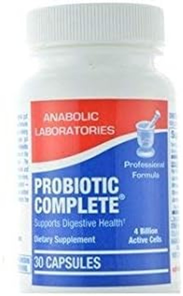 Anabolic Laboratories, Probiotic Complete, 4 Billion Probiotic, 30 Caps