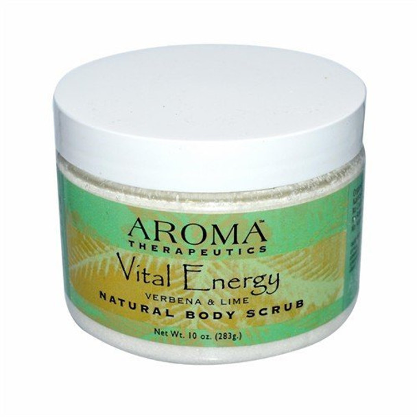 Aroma Therapeutics Vital Energy Natural Body Scrub - Verbena & Lime