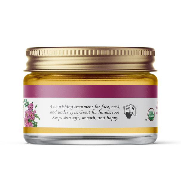 Badger Damascus Rose Beauty Balm - Certified Organic 28 g/1oz