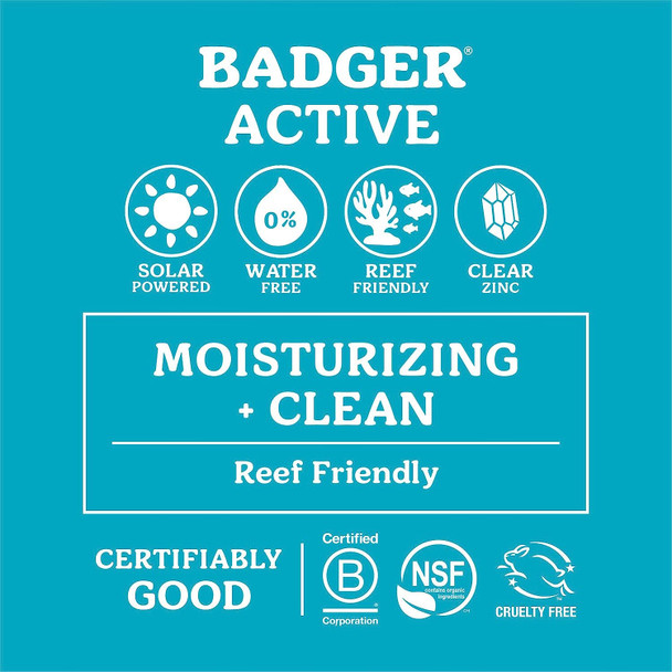 Badger SPF 15 Mineral Sunscreen Lip Balm (4 Pack) - Reef-Friendly Broad-Spectrum SPF Lip Balm with Zinc Oxide - Unscented, .15 oz