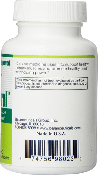 Balanceuticals Leak Control Dietary Supplement Capsules, 500 mg, 60-Count Bottle