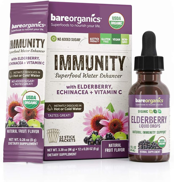 BareOrganics Berry Immune Bundle