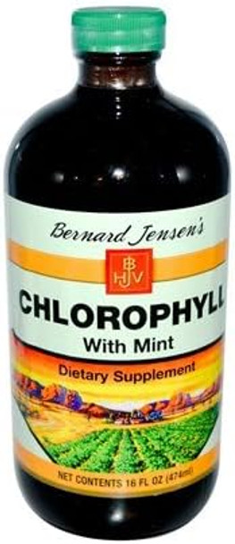 BERNARD JENSEN, CHLOROPHYLL,MINT LQ 16 FZ EA 1