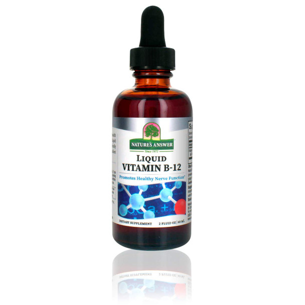 Nature's Answer Liquid Vitamin B-12, with Natural Flavors, 60ml