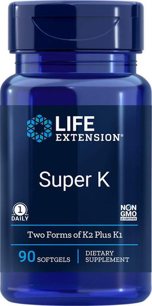 Life Extension Super K, 90 softgels 02334