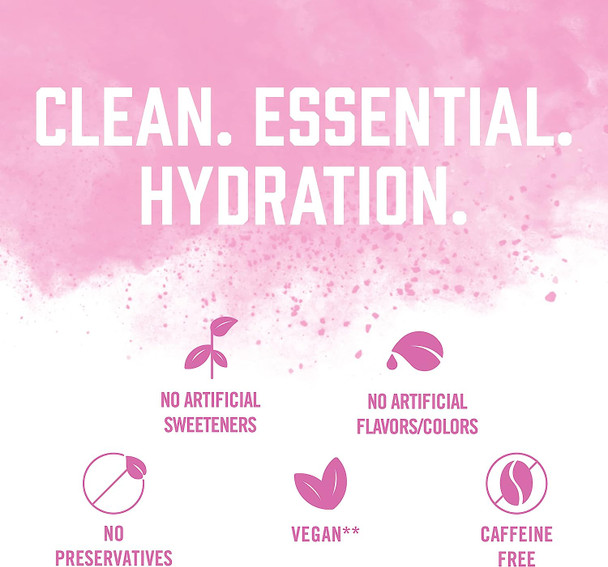 BioSteel Hydration Mix, Sugar-Free with Essential Electrolytes, Pink Lemonade, 45 Servings