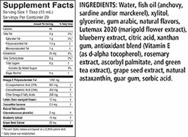 Barlean's Organic Oils Eye Remedy™ Swirl Tangerine Smoothie