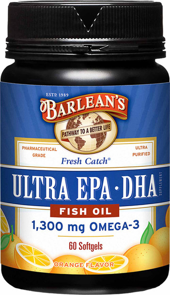 Barlean's Organic Oils Fresh Catch® Ultra EPA-DHA Fish Oil