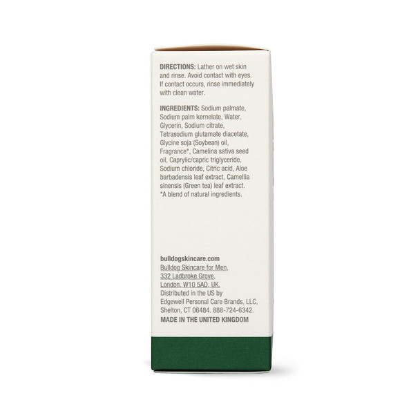Bulldog Mens Skincare and Grooming Moisturizing Bar Soap, Original, 7 Ounce Bulldog Mens Skincare and Grooming Moisturizing Bar Soap, Original, 7 Ounce