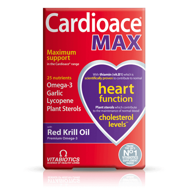 Vitabiotics Cardioace Max - 84 Capsules