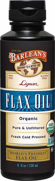 Barlean's Organic Oils Lignan Flax Oil