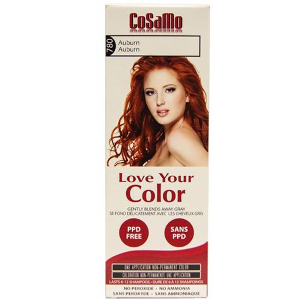 CoSaMo Love Your Color Hair Color 780 Auburn (Pack of 3)