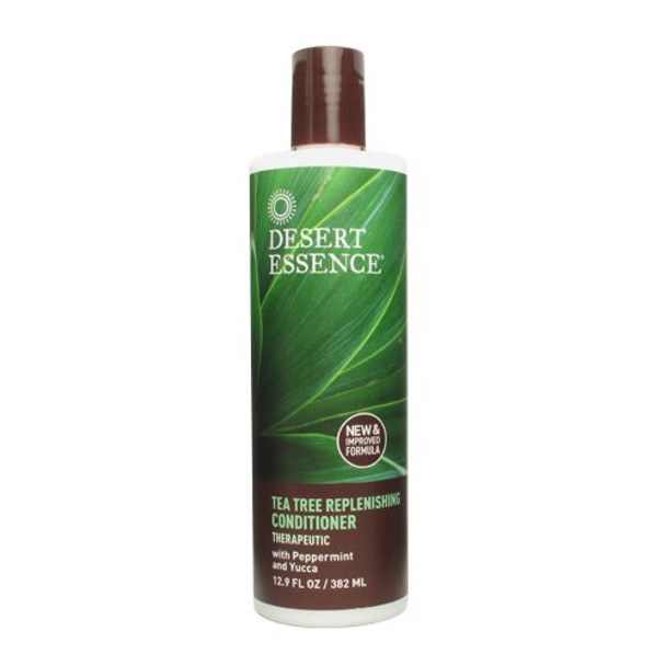 Desert Essence Daily Replenishing Tea Tree Conditioner, 12.9 -Ounces (Pack of 3)