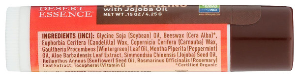 DESERT ESSENCE Jojoba Aloe Lip Balm, 0.15 OZ