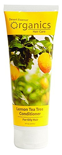 Desert Essence Organics Conditioner Tea Tree Lemon - 8 fl Oz, 2 Pack