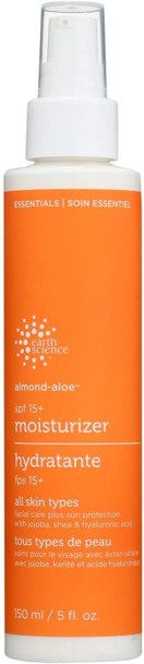 EARTH SCIENCE - Almond-Aloe Moisturizer with SPF 15+ (5 fl. oz.)