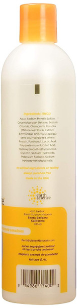 Earth Science Fragrance Free Shampoo with mild coconut-based cleansers for sensitive scalp & hair  12 oz. (Pack of 2) Earth Science Fragrance Free Shampoo with mild coconut-based cleansers for sensitive scalp & hair  12 oz. (Pack of 2)
