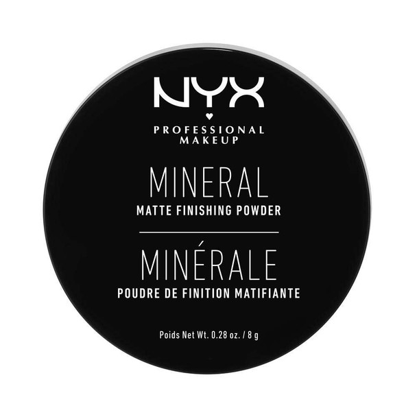 NYX PROFESSIONAL MAKEUP Mineral Finishing Powder, Light/Medium