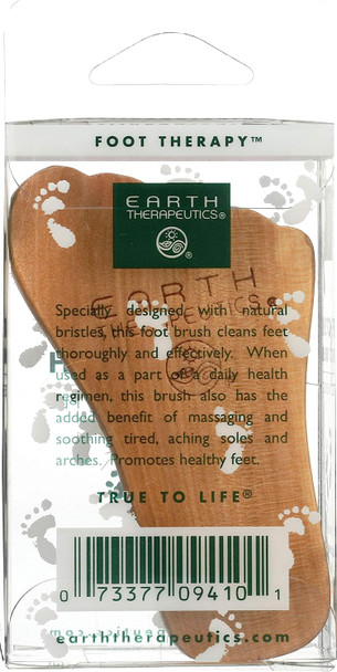 EARTH THERAPEUTICS Footsie Foot Brush, 0.51 Pounds