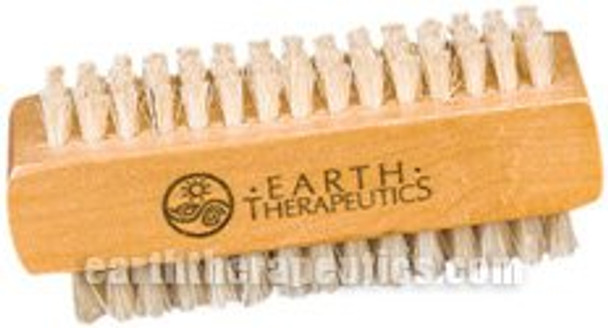 Earth Therapeutics Genuine Bristle Nail Brush 1 Ea 3.5" L x 1.5" W