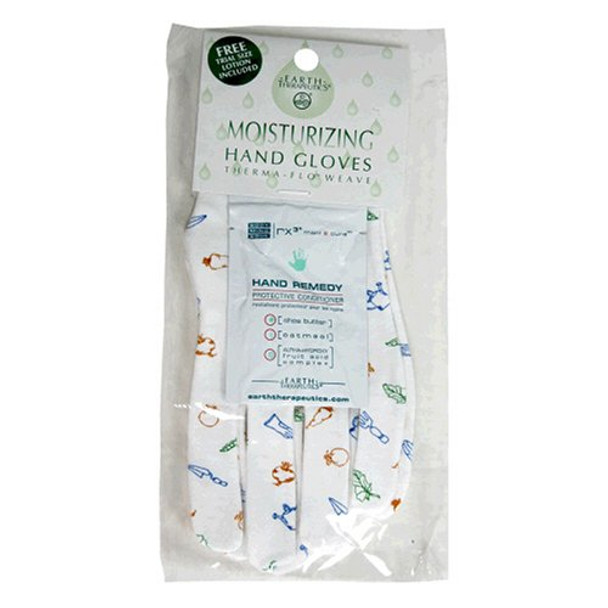 Earth Therapeutics Hand Gloves, Moisturizing, 1 pair (Pack of 2)