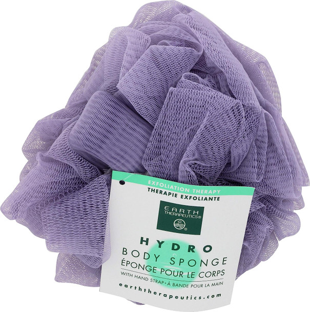 Earth Therapeutics Hydro Body Sponge, Lavender